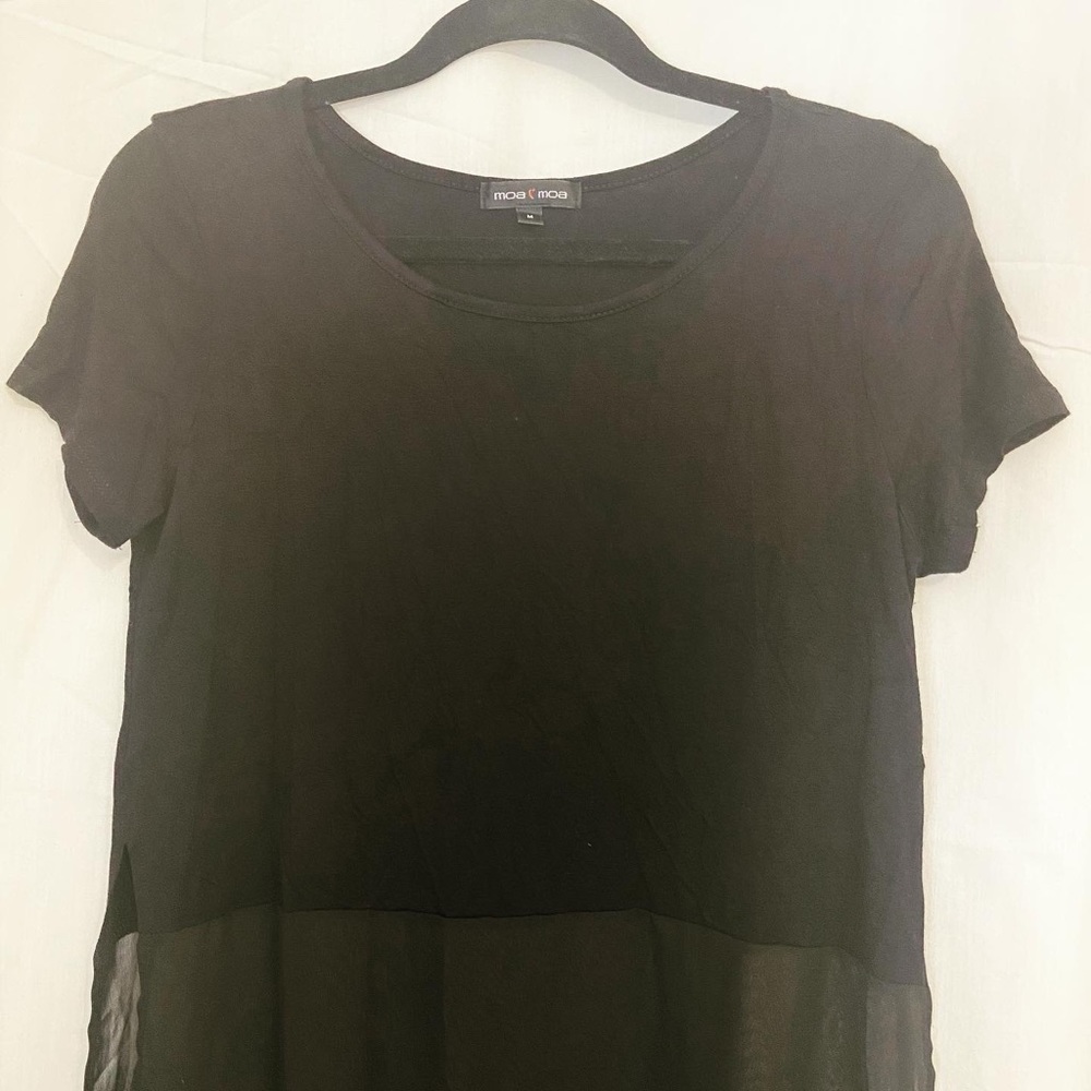 Moa Moa sheer shirt / dress